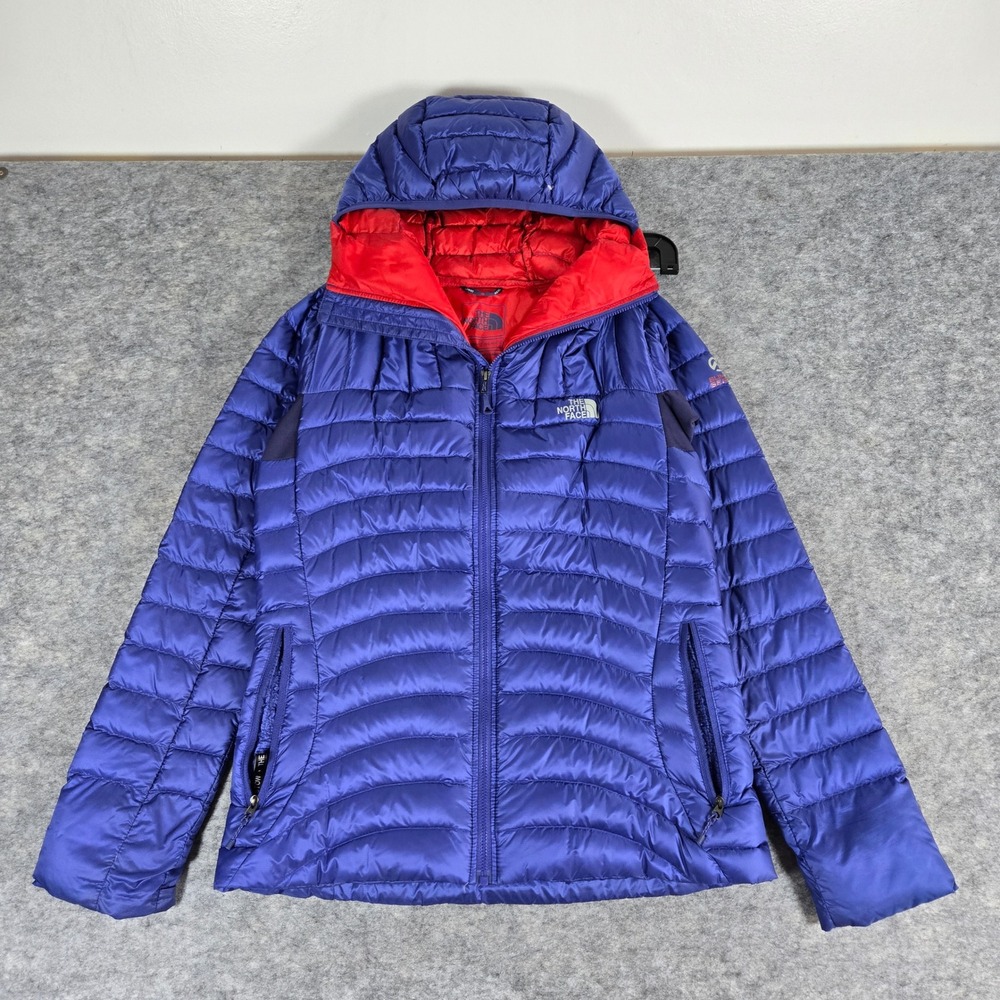 The North Face Womens Blue Summit Series 800 Pro Down Puffer Jacket S
